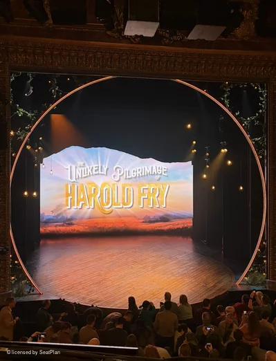 Theatre Royal Haymarket Royal Circle A18 view from seat photo