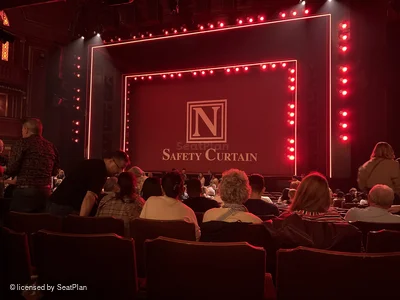 Dominion Theatre Stalls R15 view from seat photo