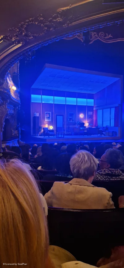 Apollo Theatre Stalls R20 view from seat photo
