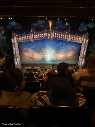 Prince of Wales Theatre Circle L24 view from seat photo
