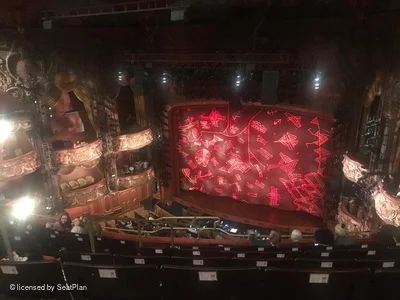 Lyceum Theatre Grand Circle G12 view from seat photo