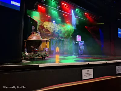 Leicester Square Theatre Stalls B20 view from seat photo