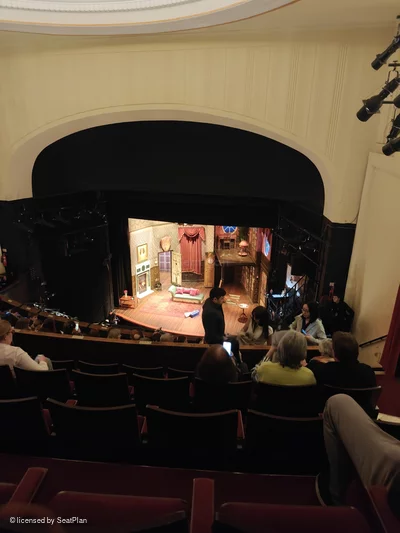 Duchess Theatre Dress Circle J2 view from seat photo