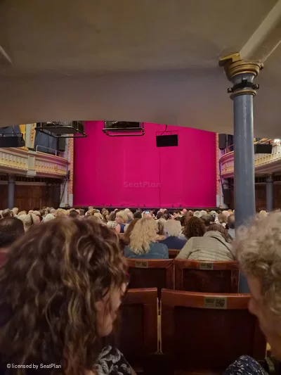 Harold Pinter Theatre Stalls P9 view from seat photo