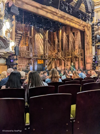 Victoria Palace Theatre Stalls M42 view from seat photo