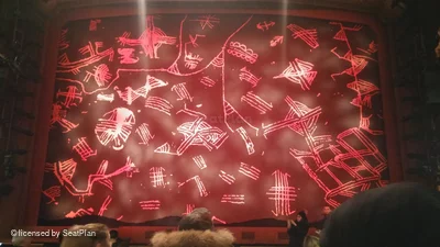 Lyceum Theatre Stalls M24 view from seat photo