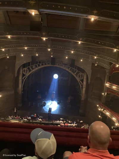 Lyric Theatre Balcony B113 view from seat photo