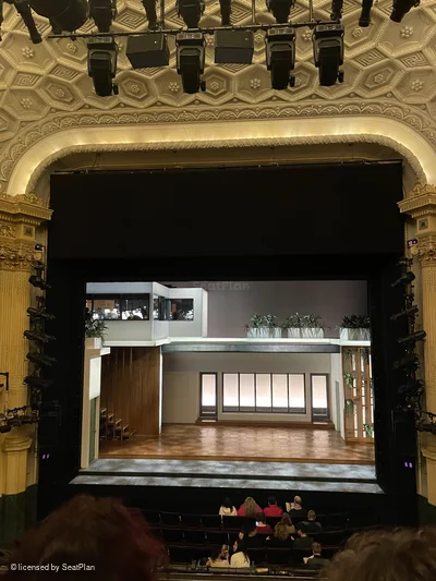 Hudson Theatre Dress Circle C110 view from seat photo