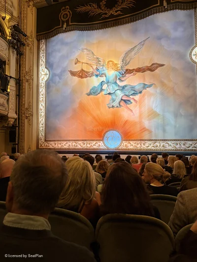 Wyndham's Theatre Stalls J12 view from seat photo