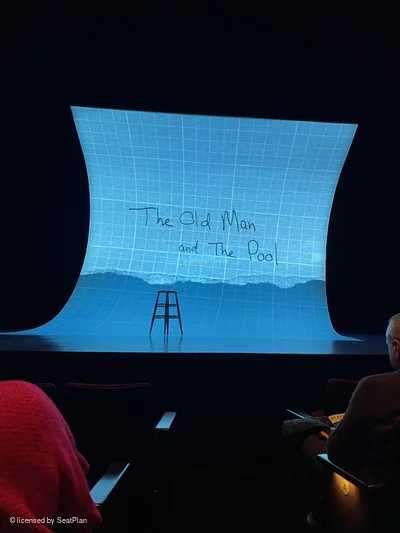 Vivian Beaumont Theater Orchestra C307 view from seat photo