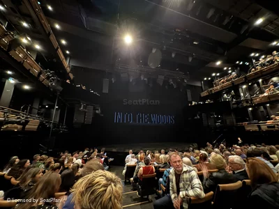 Bridge Theatre Stalls J25 view from seat photo