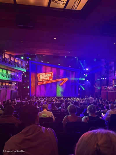 Prince Edward Theatre Stalls Z29 view from seat photo