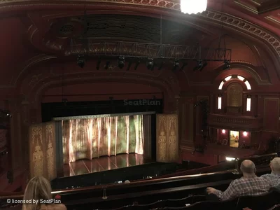 Dominion Theatre Circle M36 view from seat photo