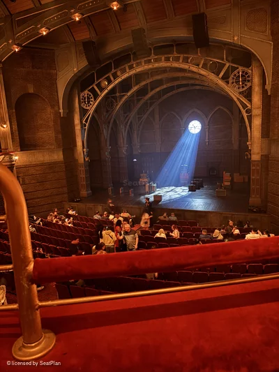 Lyric Theatre Dress Circle A2 view from seat photo