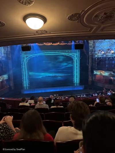 London Coliseum Dress Circle H35 view from seat photo