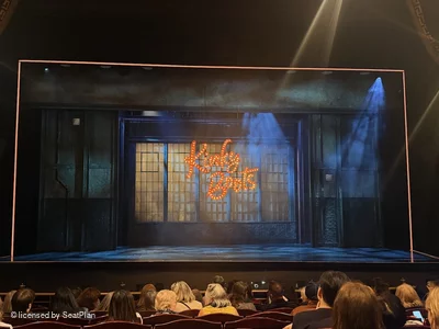London Coliseum Stalls K22 view from seat photo