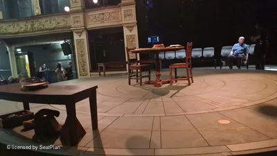 Tom Stoppard Theatre On Stage Seating SC4 view from seat photo