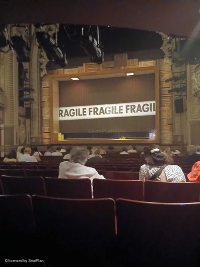 Lyric Hammersmith Stalls Q5 view from seat photo