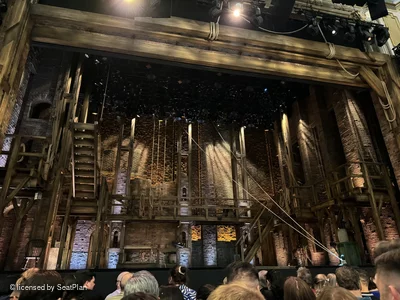 Victoria Palace Theatre Stalls F31 view from seat photo