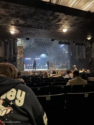 Trafalgar Theatre Stalls O22 view from seat photo