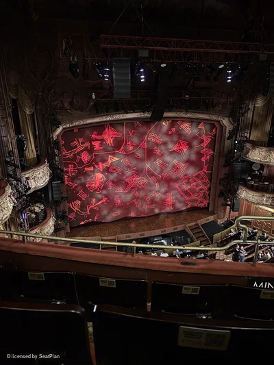 Lyceum Theatre Grand Circle C37 view from seat photo