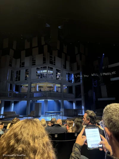 Gillian Lynne Theatre Stalls J43 view from seat photo
