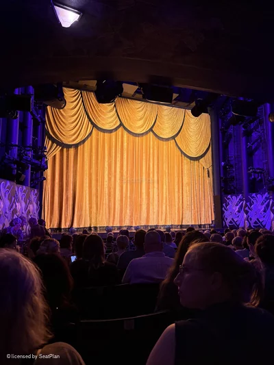 Trafalgar Theatre Stalls L23 view from seat photo