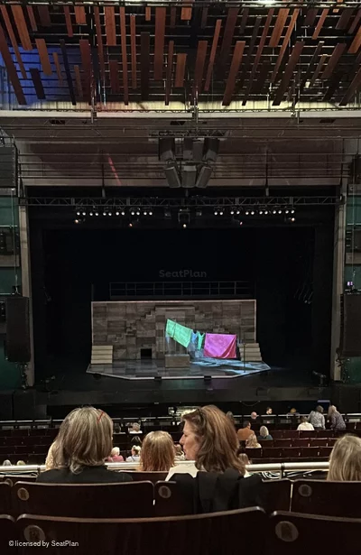 Aylesbury Waterside Theatre Circle 1 E17 view from seat photo