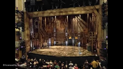 Victoria Palace Theatre Royal Circle L15 view from seat photo