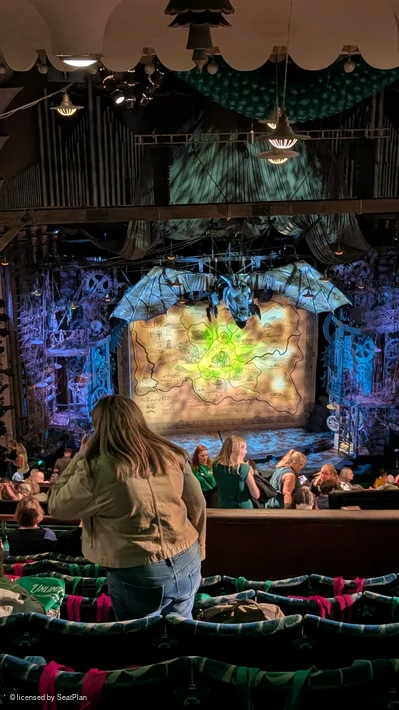 Apollo Victoria Theatre Dress Circle Y35 view from seat photo
