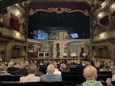 Apollo Theatre Stalls R13 view from seat photo