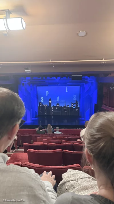 Adelphi Theatre Dress Circle L17 view from seat photo