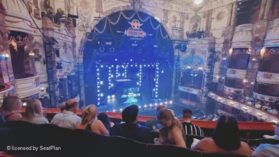 London Coliseum Upper Circle D46 view from seat photo