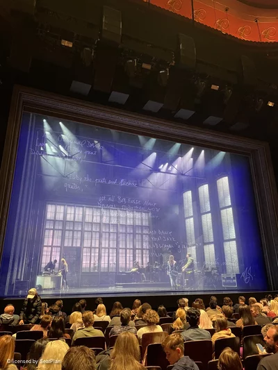 Prince Edward Theatre Stalls J27 view from seat photo