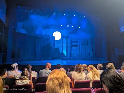 Charing Cross Theatre Stalls F9 view from seat photo