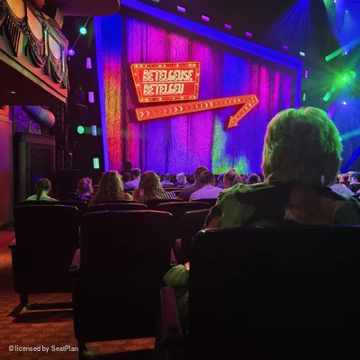 Prince Edward Theatre Stalls L33 view from seat photo