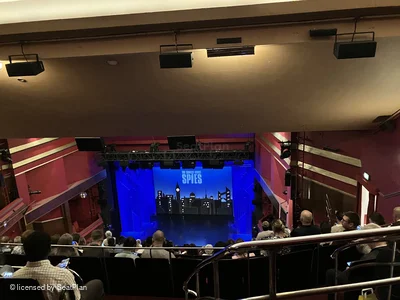Adelphi Theatre Upper Circle N9 view from seat photo