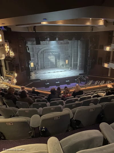 New Victoria Theatre Royal Circle H34 view from seat photo