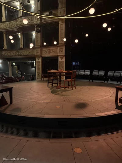 Duke of York's Theatre On Stage Seating SB3 view from seat photo