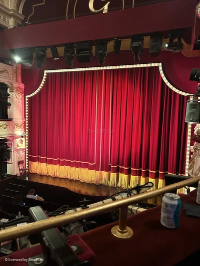 Garrick Theatre Dress Circle A4 view from seat photo