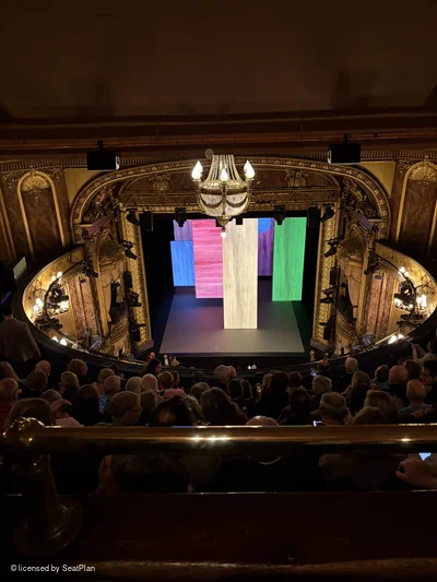 Theatre Royal Haymarket Gallery A7 view from seat photo