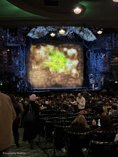 Apollo Victoria Theatre Stalls ZB39 view from seat photo