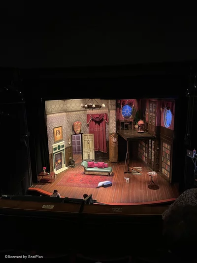 Duchess Theatre Dress Circle C7 view from seat photo