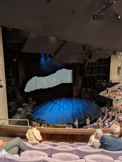 National Theatre - Olivier Circle E81 view from seat photo