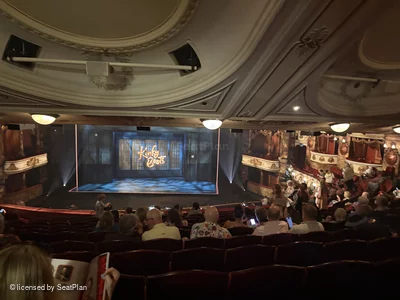 London Coliseum Dress Circle L25 view from seat photo