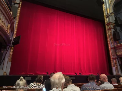 Harold Pinter Theatre Stalls F18 view from seat photo