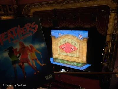 Palace Theatre Grand Tier A16 view from seat photo