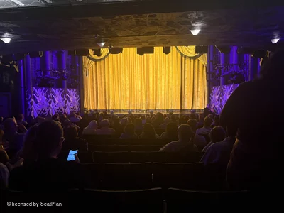Trafalgar Theatre Stalls P9 view from seat photo