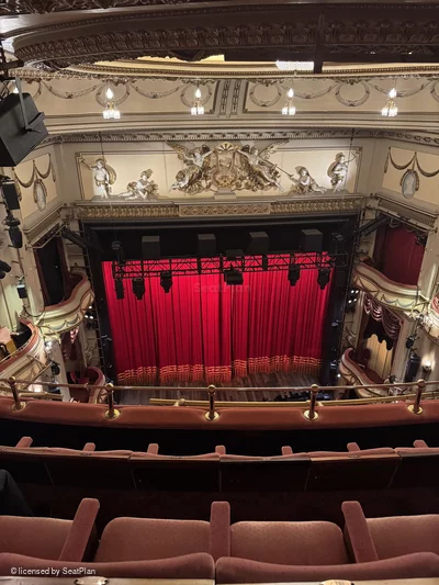 Noel Coward Theatre Balcony C18 view from seat photo