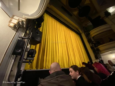 Fortune Theatre Stalls B1 view from seat photo